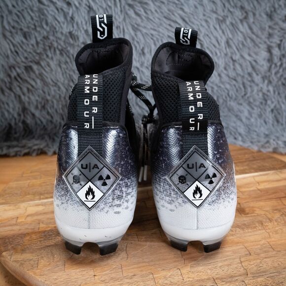 Size 14-UA Spotlight Lux MC 2.0 Football Cleats 3025082-001 - Picture 4 of 6